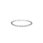Twisted Stacking Ring • Sterling Silver