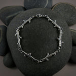 Silver Twigs Bracelet by Mikel Grant Jewellery