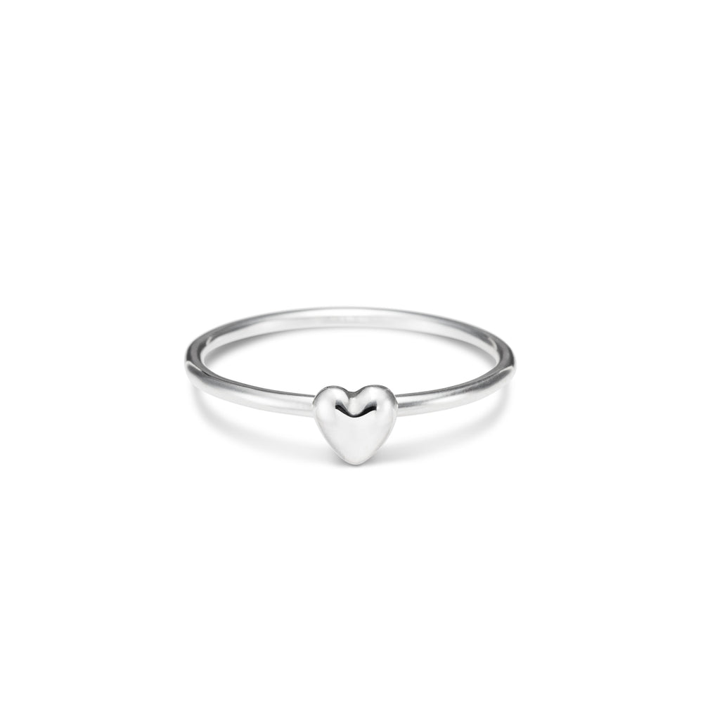 Silver Sweethearts Stacking Rings • Sample Sale