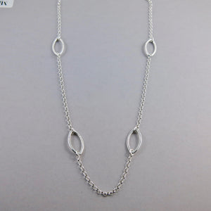 Silver Necklace - Inspired Designs